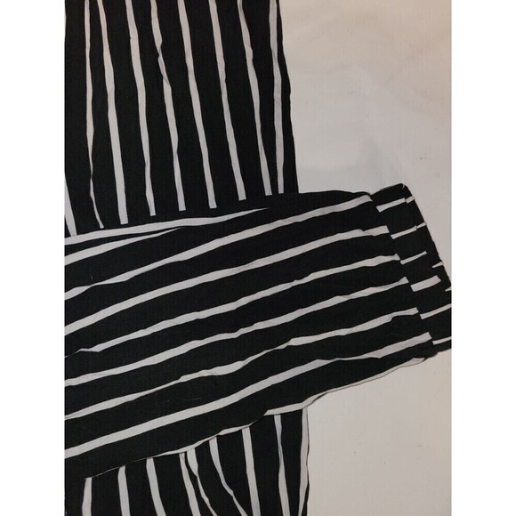 2 for $20 Forever 21 Contemporary Jumpsuit Strapless Black and White Striped - Picture 2 of 4